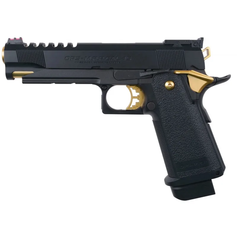 東京マルイ HI-CAPA 5.1 GOLD Match ガスガン Šratasvydžio ginklas Hi-Capa 5.1 Gold Match (Tokyo Marui)